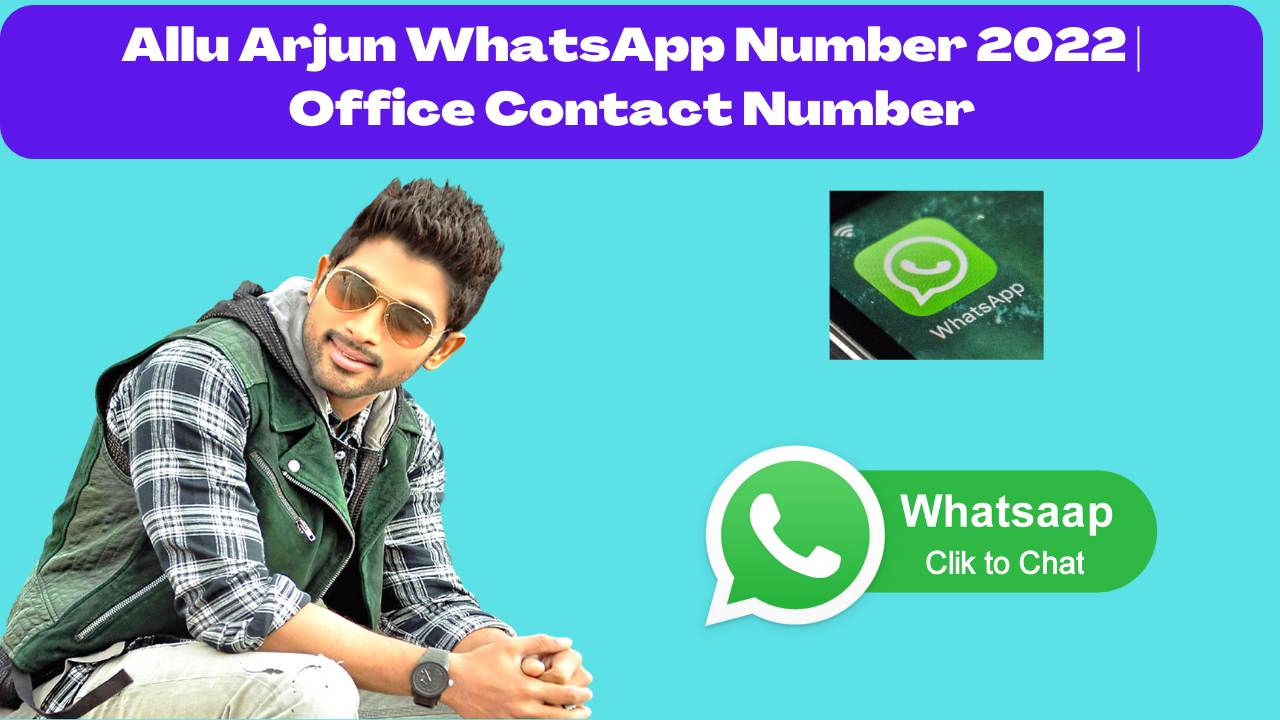 Allu Arjun WhatsApp Number