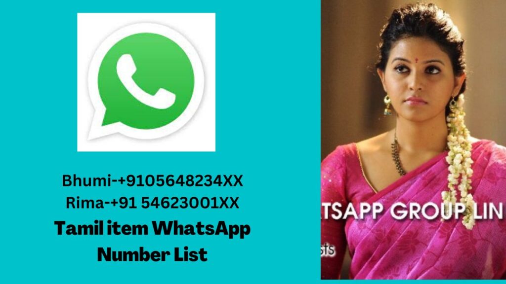 Tamil item WhatsApp Number List