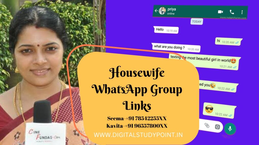 Housewife WhatsApp Group Links